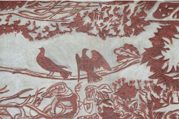 Сграффито штукатурка