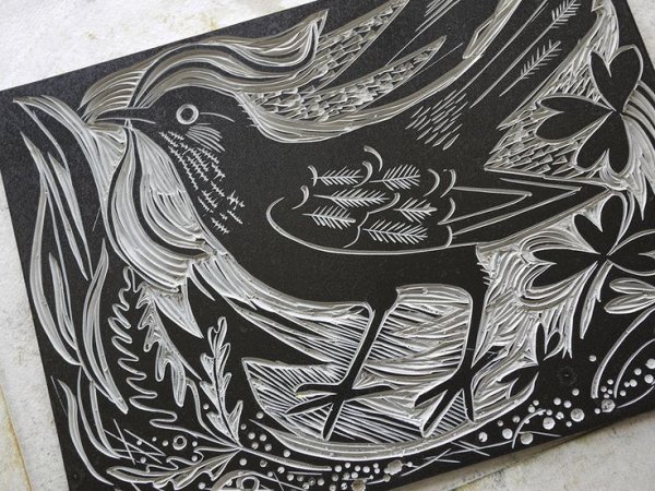 Сграффито техника рисования