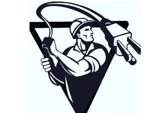 Эмблема электрика