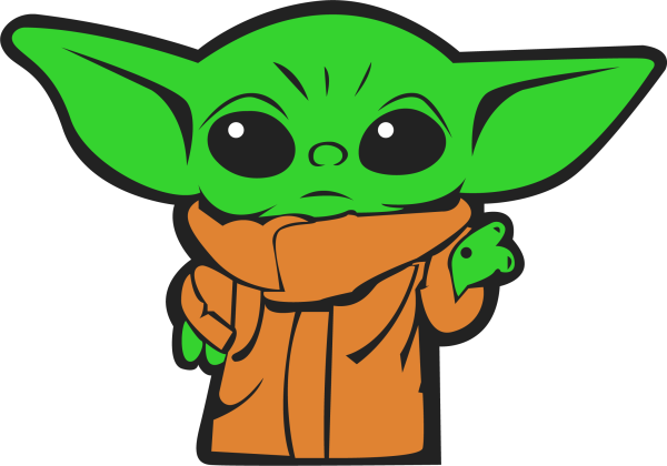 Малыш йода вектор