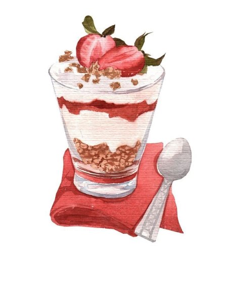 Нарисованные Десерты