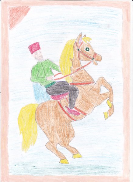 Иллюстрация к сказке Ашик Кериб 4 класс