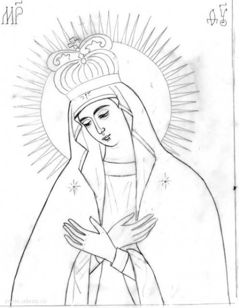 Прориси икон Иисуса Христа