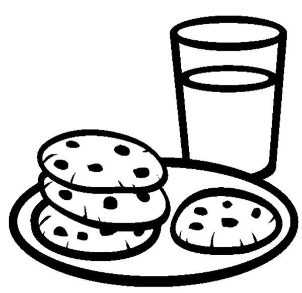 Милая еда нарисовать