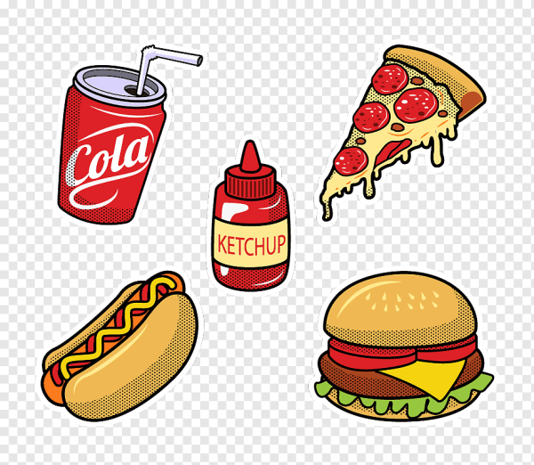 Раскраска гамбургер