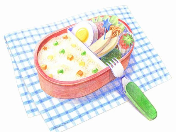 Смешная еда рисунки