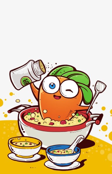 Мультяшная еда