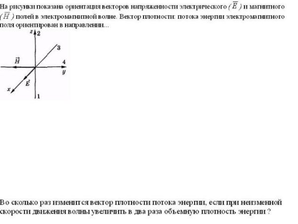 На рисунке показан длинный проводник