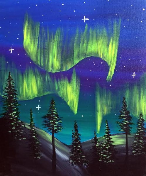 Северное сияние Northern Lights