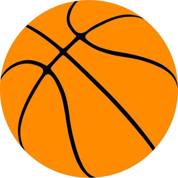 Нарисовать баскетбольный мячик