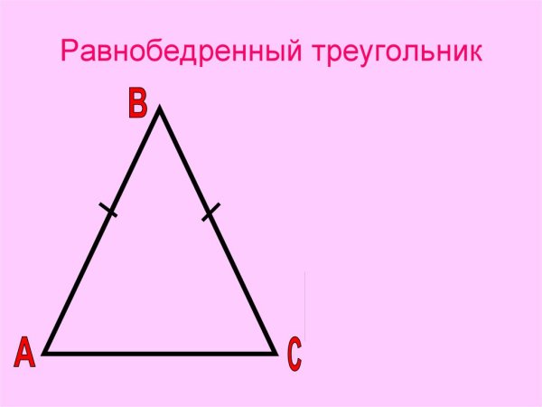 Равнобедренный треугольник треугольник