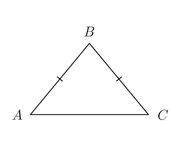 Равнобедренный треугольник
