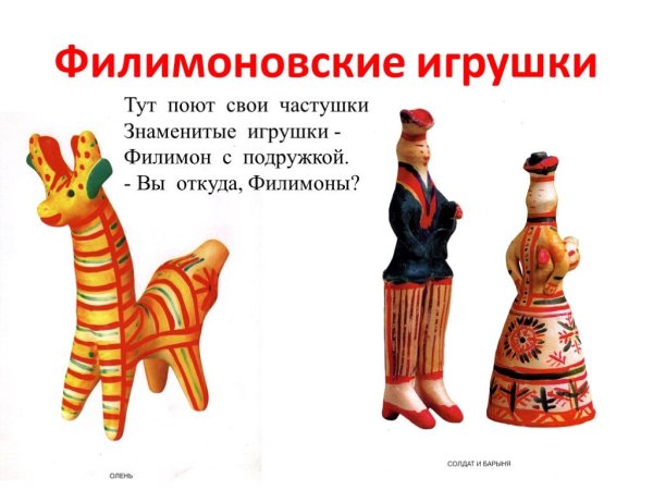 Филимоновская роспись Барыня