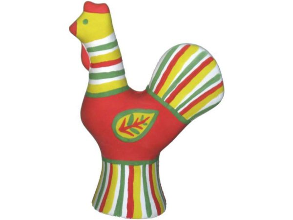 Филимоновская игрушка петушок