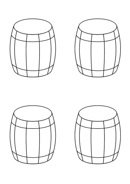 Мед раскраска