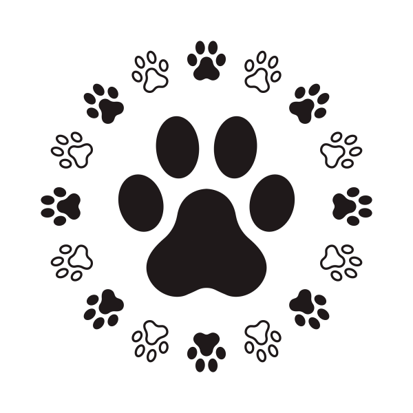 Отпечаток собачьей лапы