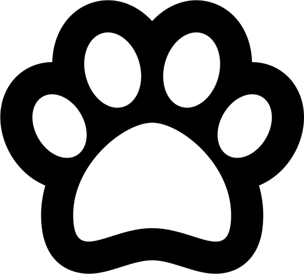 Трафарет лапки