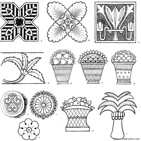 Византийский растительный орнамент