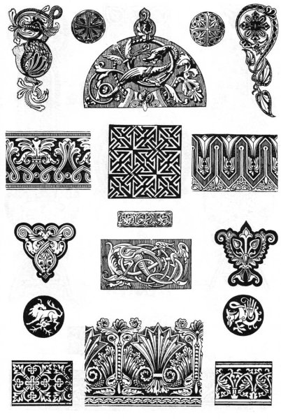 Византийский орнамент гельски