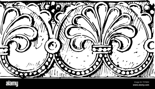 Византийский орнамент Пальметта