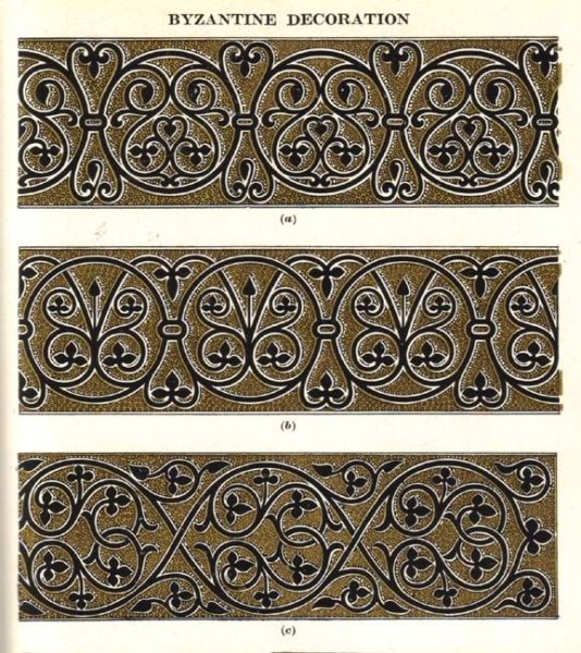 Византийский орнамент КРИН