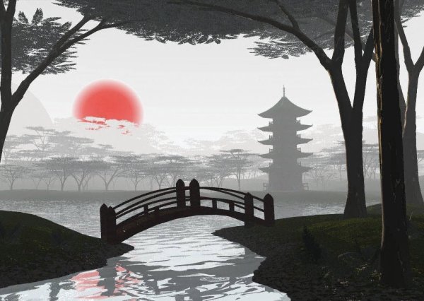 Гора Фудзияма в Японии