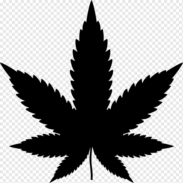 Лист марихуаны эскиз