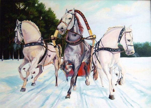 Амарская Елена Михайловна «русская тройка»