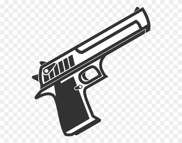 Пистолет вектор Desert Eagle