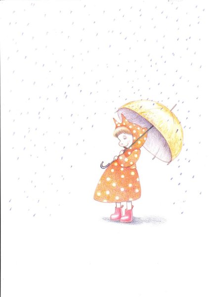 Рисунки на тему грибной дождь