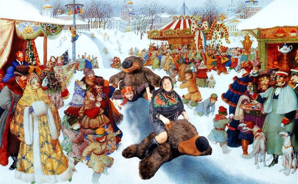 Васнецов Масленица