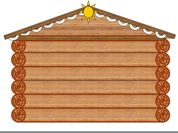 Бревнышко для домика