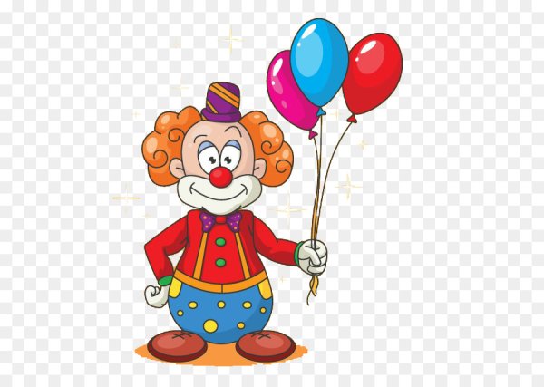 Клоун в детском саду