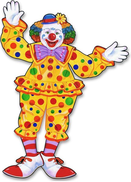 Клоун картина