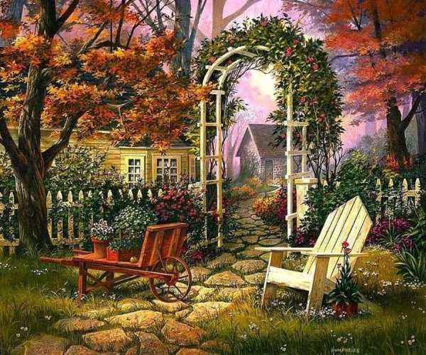 Майкл Хамфрис художник