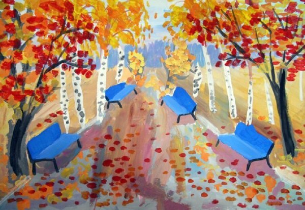 Джон Слоан осенние пейзажи