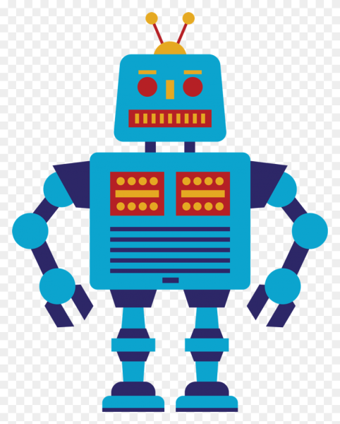 Робот цветной