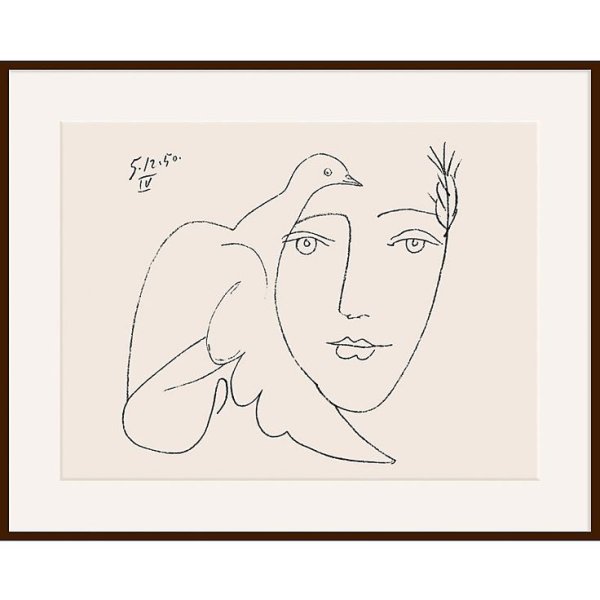 Голубка Пикассо картина