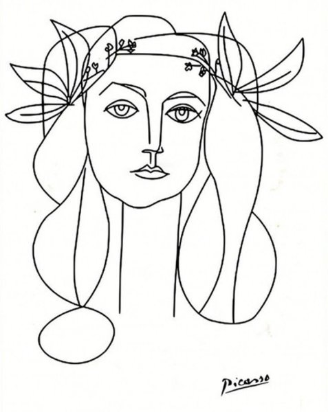Пикассо зарисовки