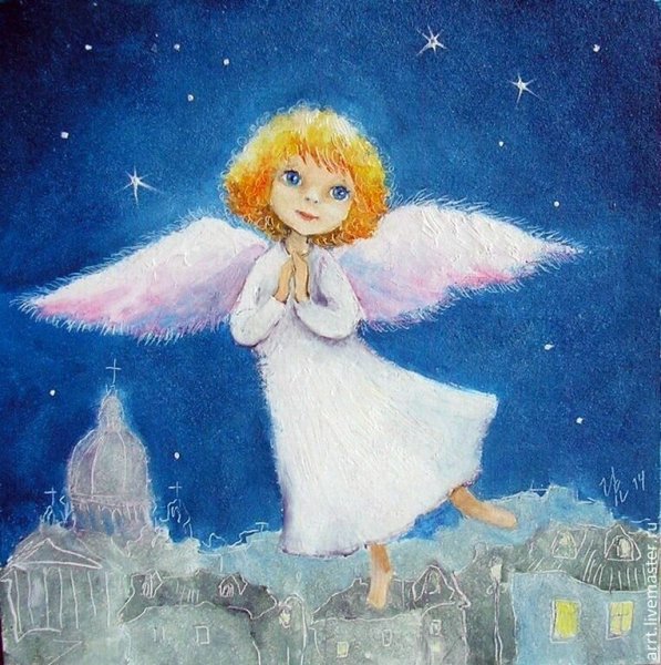 Ангел рисунок