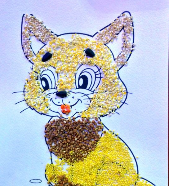 Поделки из круп