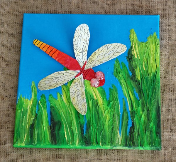 Поделка Стрекоза