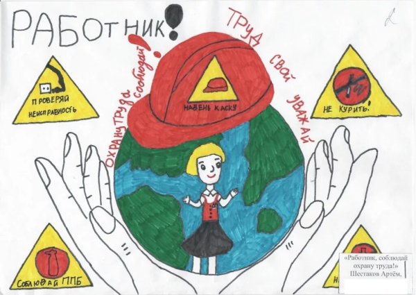 Безопасный труд глазами детей