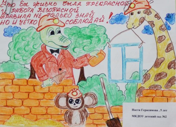 Безопасный труд глазами детей