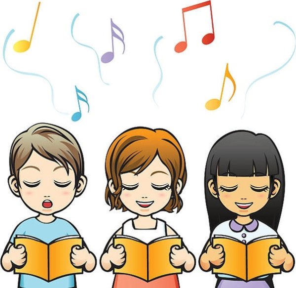 Дети поют в Хоре