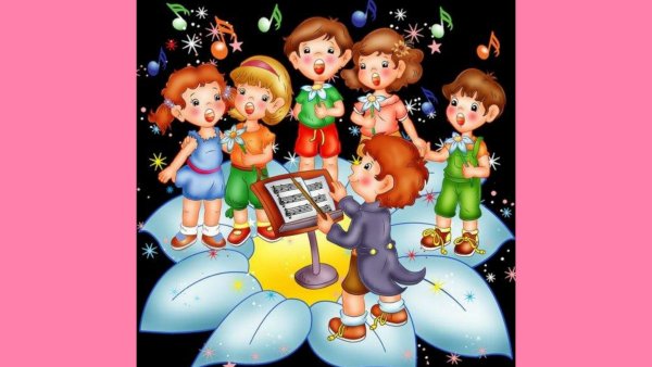 Пение в детском саду картинки