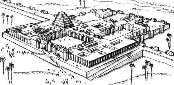 Город дур-Шаррукин дворец Саргона