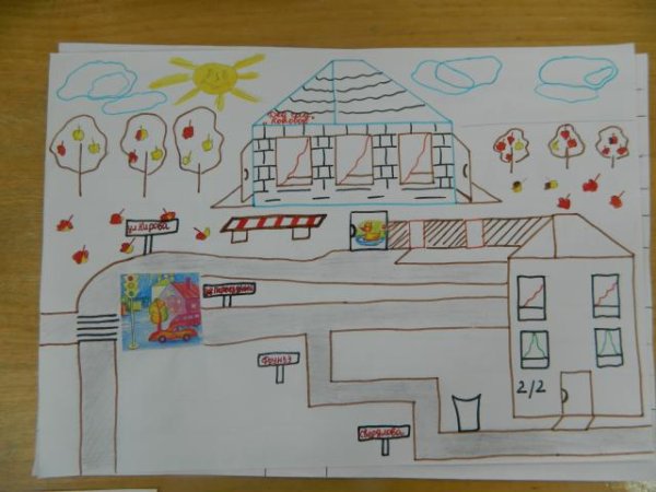 Моя безопасная дорога в школу