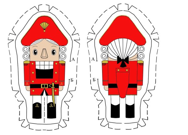 Иллюстрация к балету Щелкунчик Чайковского
