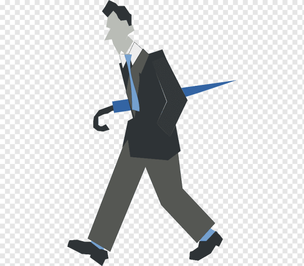 Человек шагает